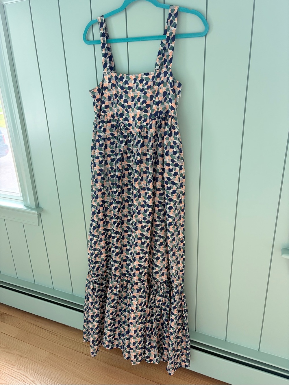 Mirth Newport Dress Mosaic Size Small NWT $320 Cotton Maxi Dress